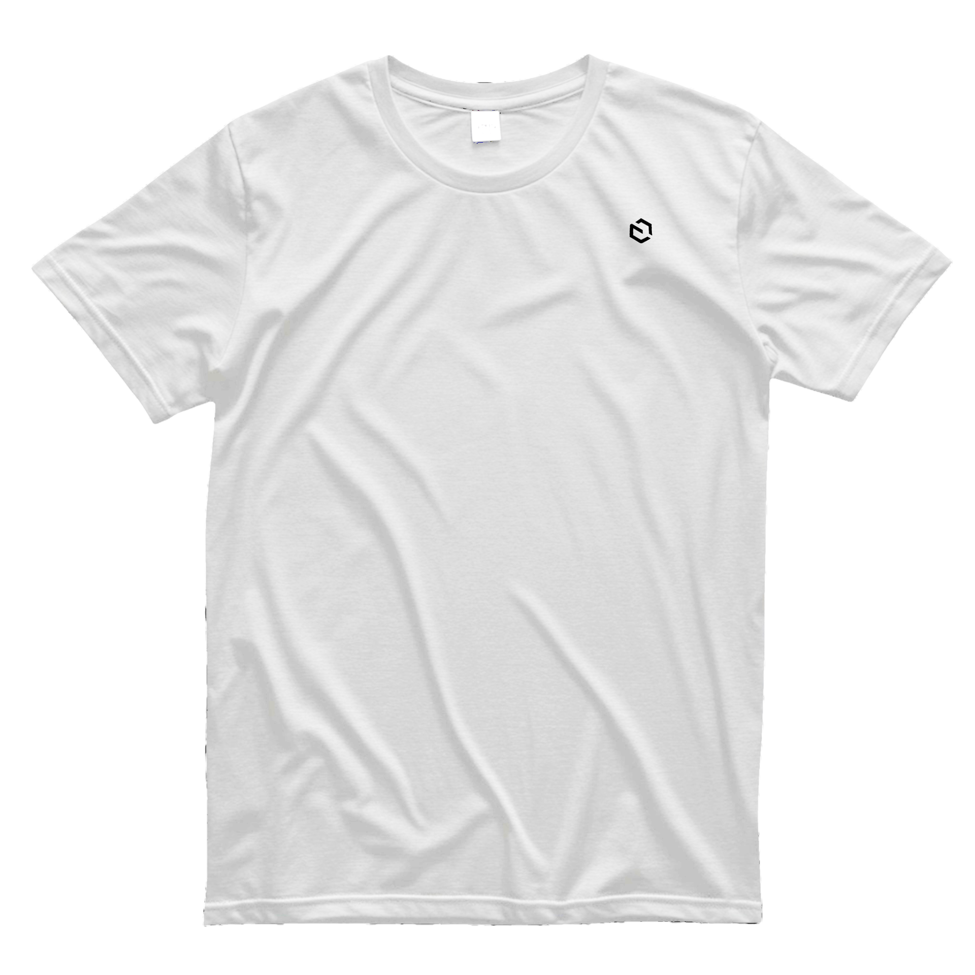 White tshirt with the Payload logo on the front